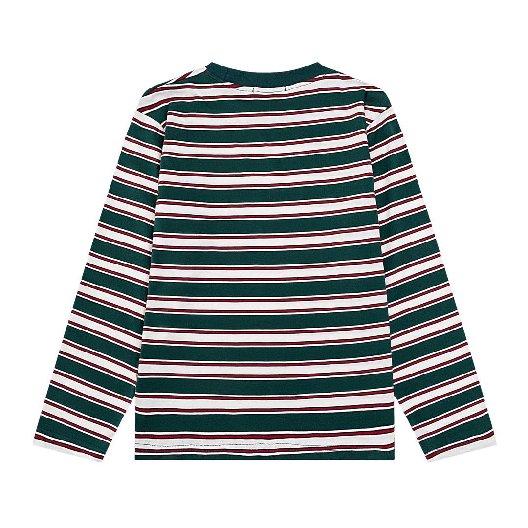Лонгслив Miu Miu Striped Print "Green" фото № 2