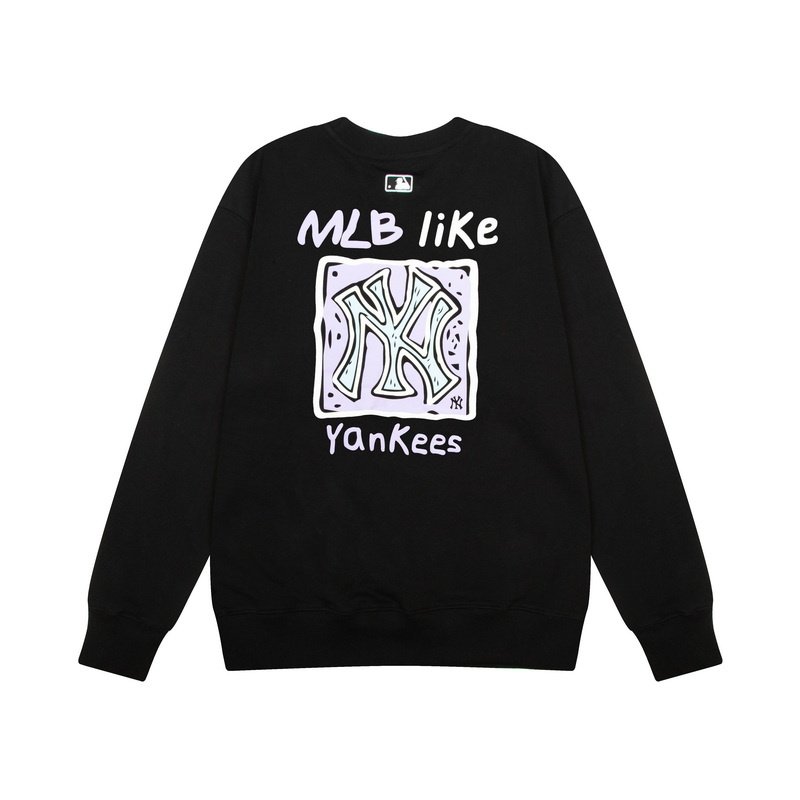 Свитшот MLB Like Square NY "Black" фото № 2