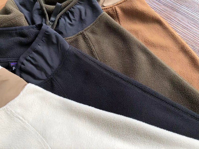 Толстовка Patagonia Patch Front Pocket With Zipper And Small Logo "Beige" фото № 3