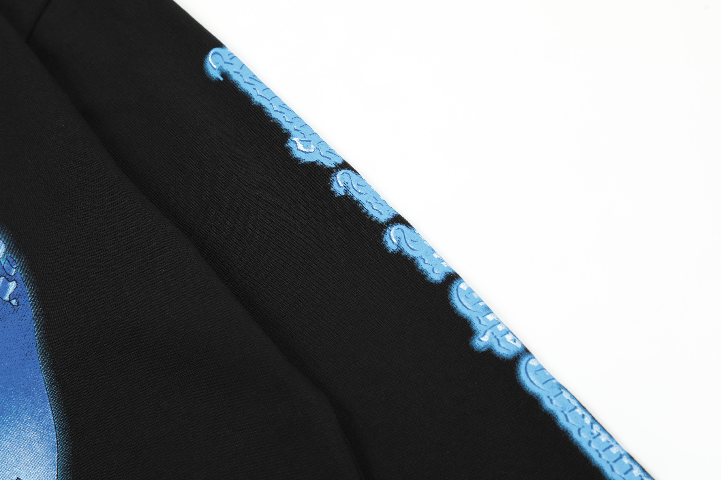 Свитшот Revenge Skull Burst "Black and Blue" фото № 6