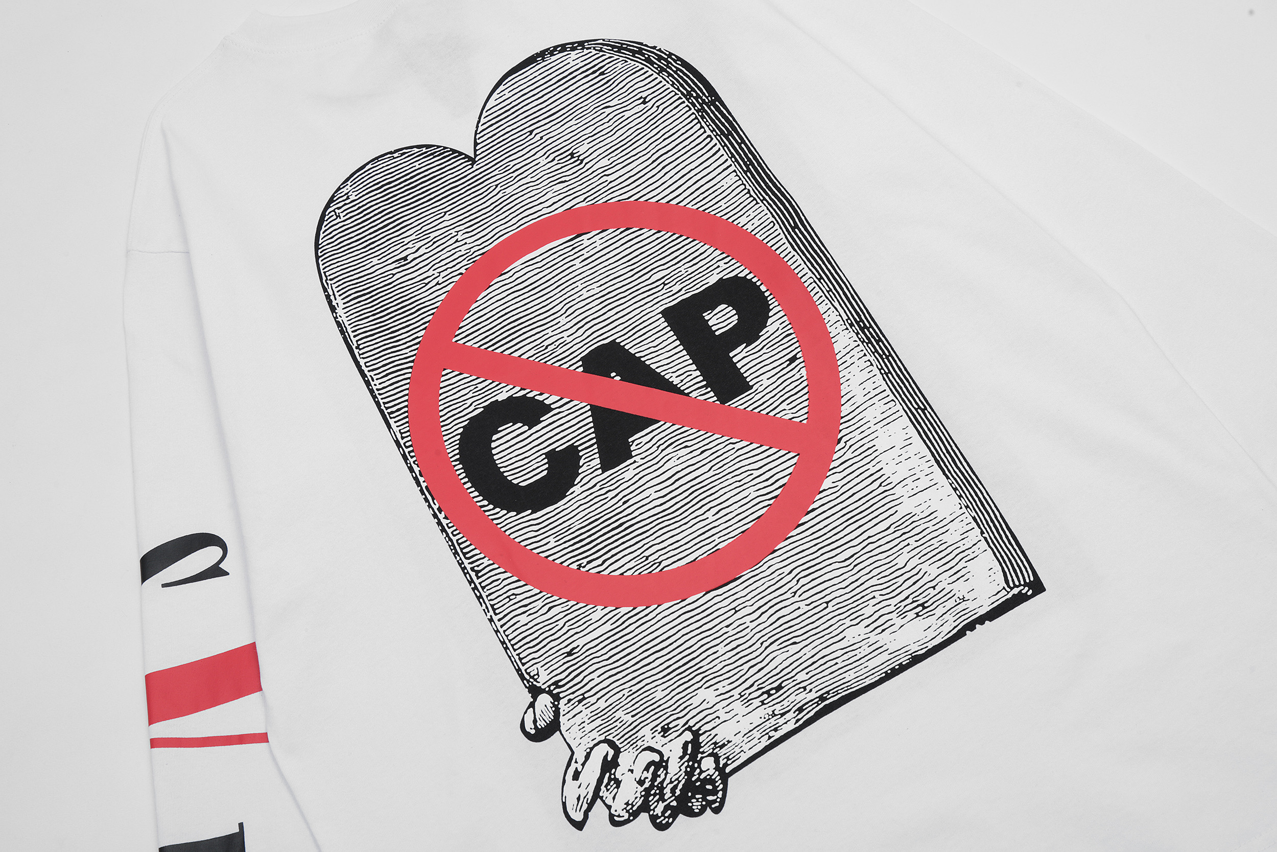 Свитшот Vlone No Cap Svint "White" фото № 7