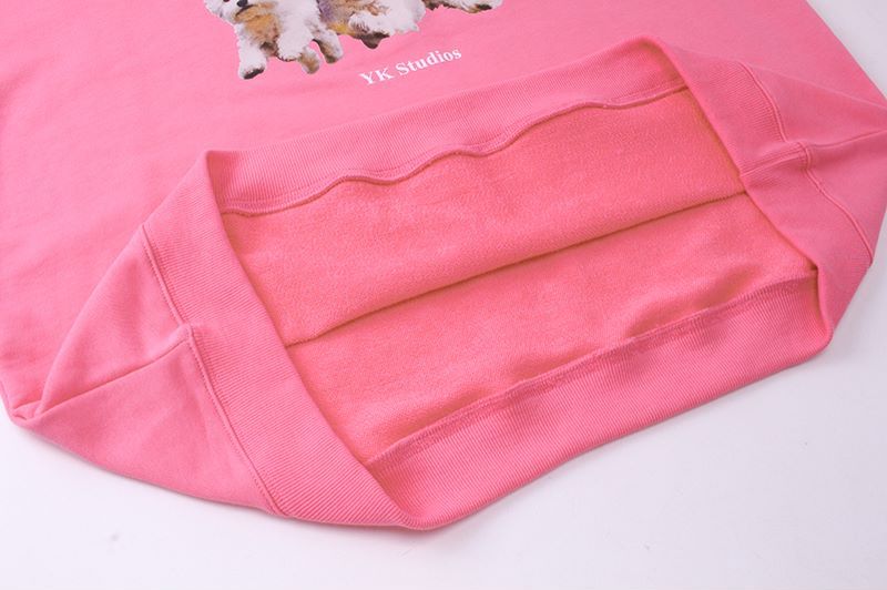 Свитшот Wai Kei Three Dogs "Pink" фото № 4