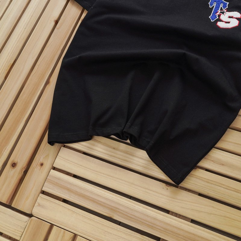 Футболка Trapstar Embroidered Wildcard Style "Black" фото № 3