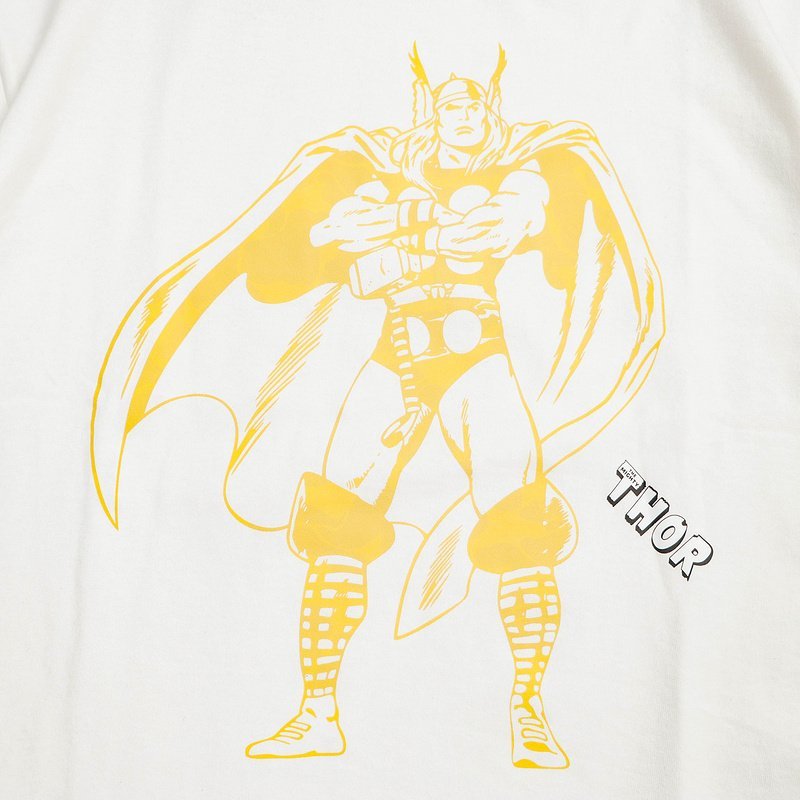 Футболка A Bathing Ape Marvel Thor "White" фото № 3