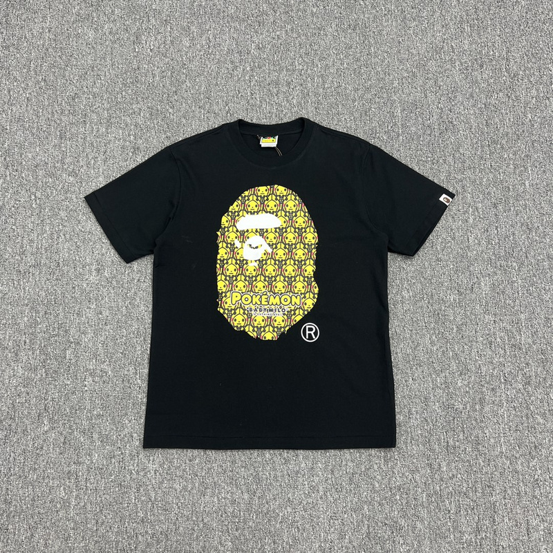 Футболка A Bathing Ape Pokemon Print "Black" фото № 5