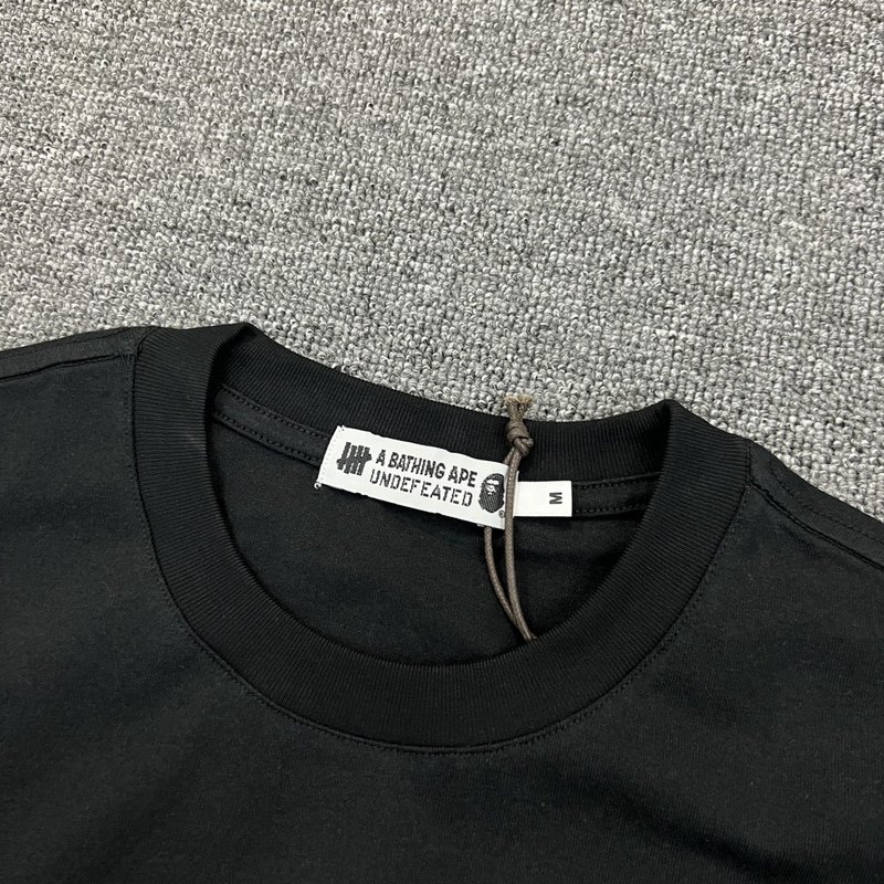 Футболка A Bathing Ape Undefeated Airlines 005 "Black" фото № 4
