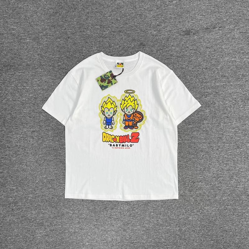 Футболка A Bathing Ape Dragon Ball "White" фото № 7