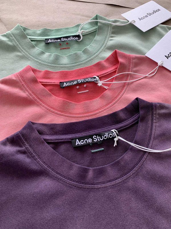 Футболка Acne Studios Classic Color "Violet" фото № 2