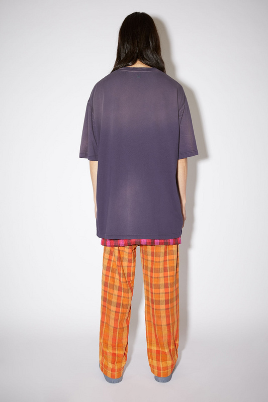 Футболка Acne Studios Classic Color "Violet" фото № 3