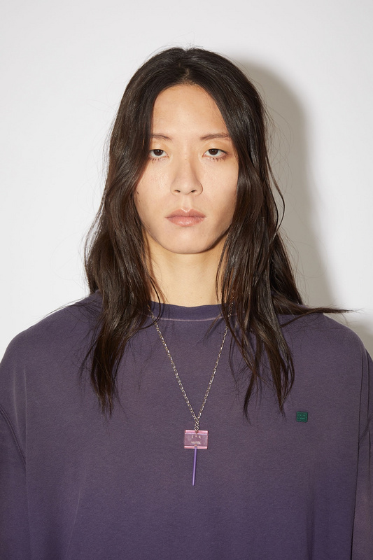 Футболка Acne Studios Classic Color "Violet" фото № 4