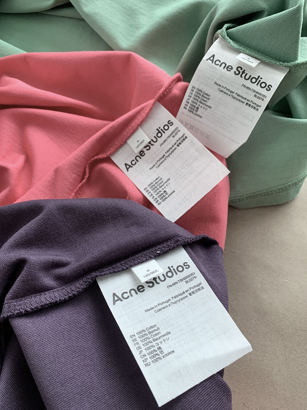 Футболка Acne Studios Classic Color "Violet" фото № 6