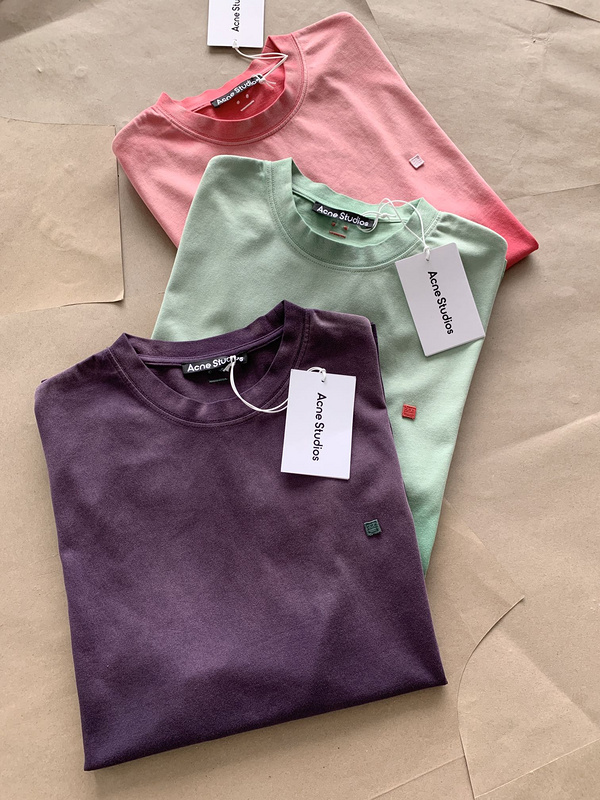 Футболка Acne Studios Classic Color "Violet" фото № 9