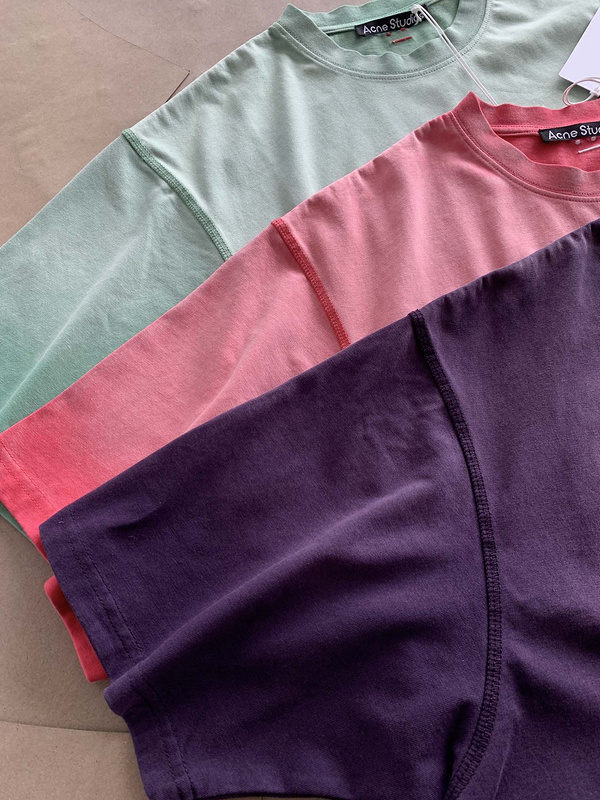 Футболка Acne Studios Classic Color "Violet" фото № 8