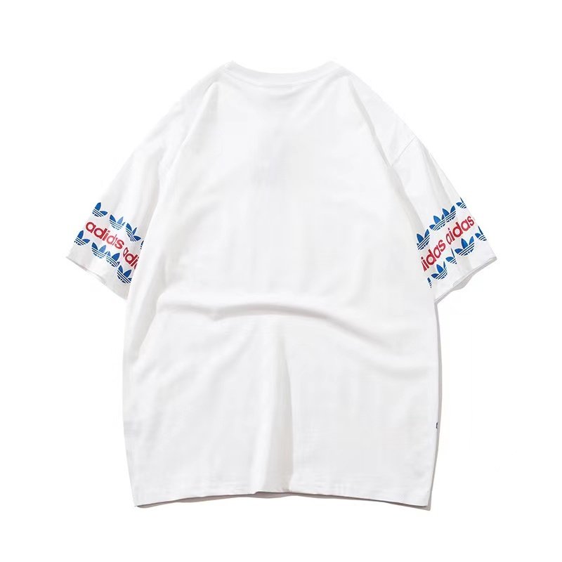 Футболка Adidas With Logo Prints "White" фото № 5