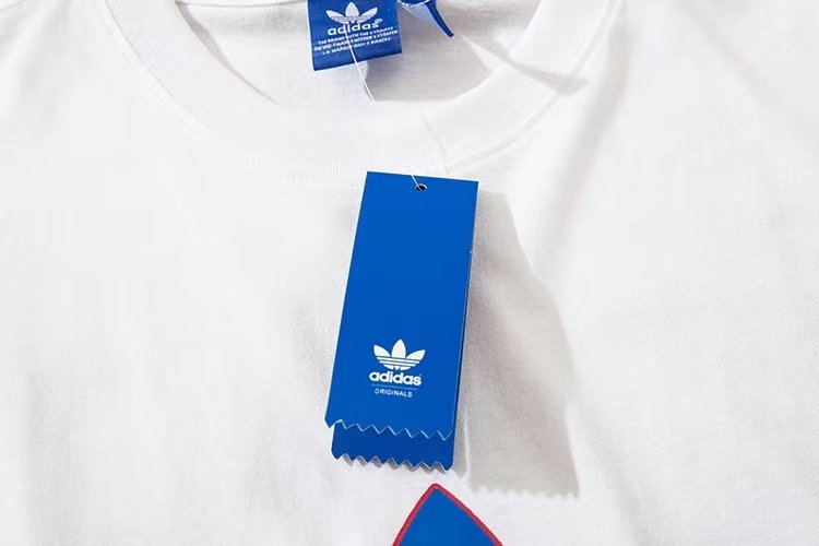 Футболка Adidas With Logo Prints "White" фото № 2