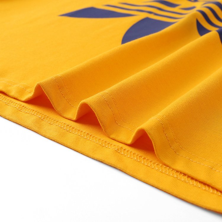 Футболка Adidas X Gucci Trefoil Logo "Yellow" фото № 4