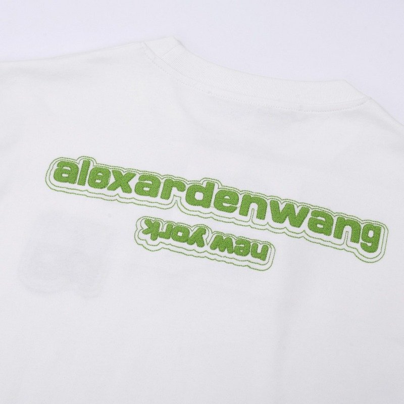 Футболка Alexander Wang New Yourk Inverted Text "White" фото № 3