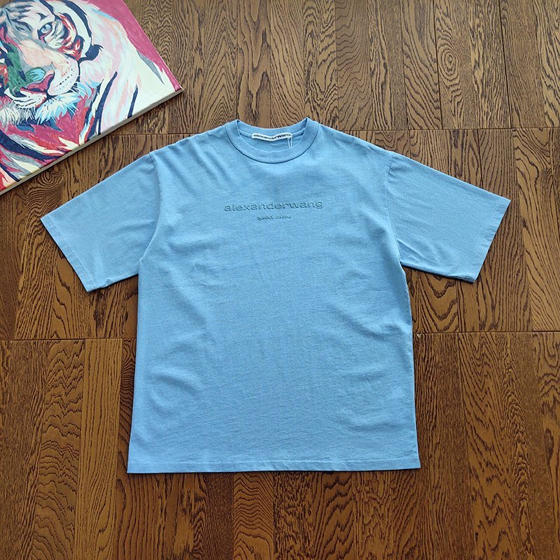 Футболка Alexander Wang New York Text "Blue" фото № 7