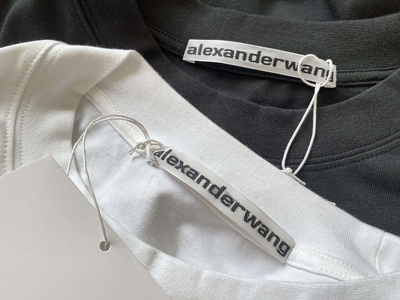 Футболка Alexander Wang By Syllables "Black" фото № 5