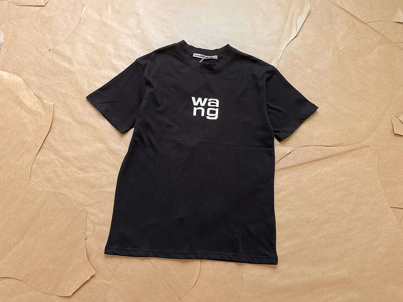 Футболка Alexander Wang By Syllables "Black" фото № 2