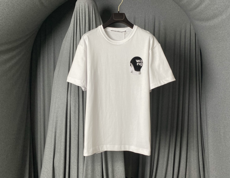 Футболка Alexander Wang Human Head "White" фото № 2