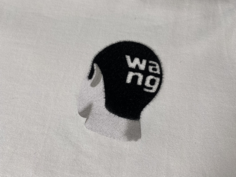 Футболка Alexander Wang Human Head "White" фото № 3