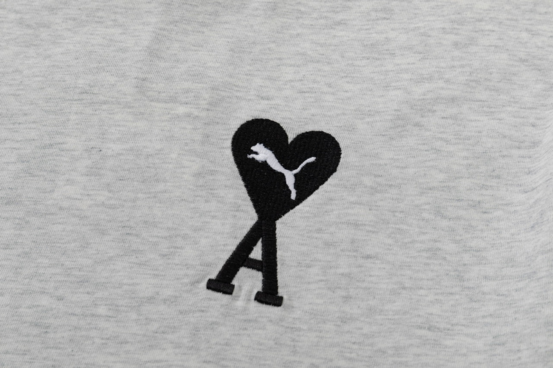 Футболка Amiri Silhouette In The Heart "Gray" фото № 3
