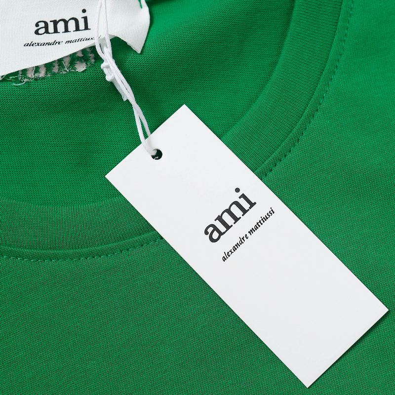Футболка Amiri With An Emblem-Logo In The Form Of Heart "Green" фото № 4