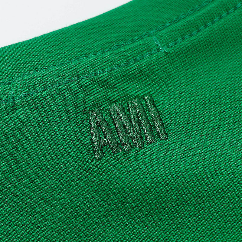 Футболка Amiri With An Emblem-Logo In The Form Of Heart "Green" фото № 5