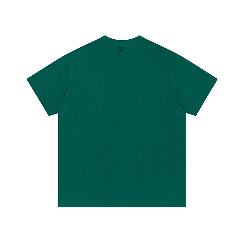 Футболка Amiri With The Name Brand On The Back "Green" фото № 2