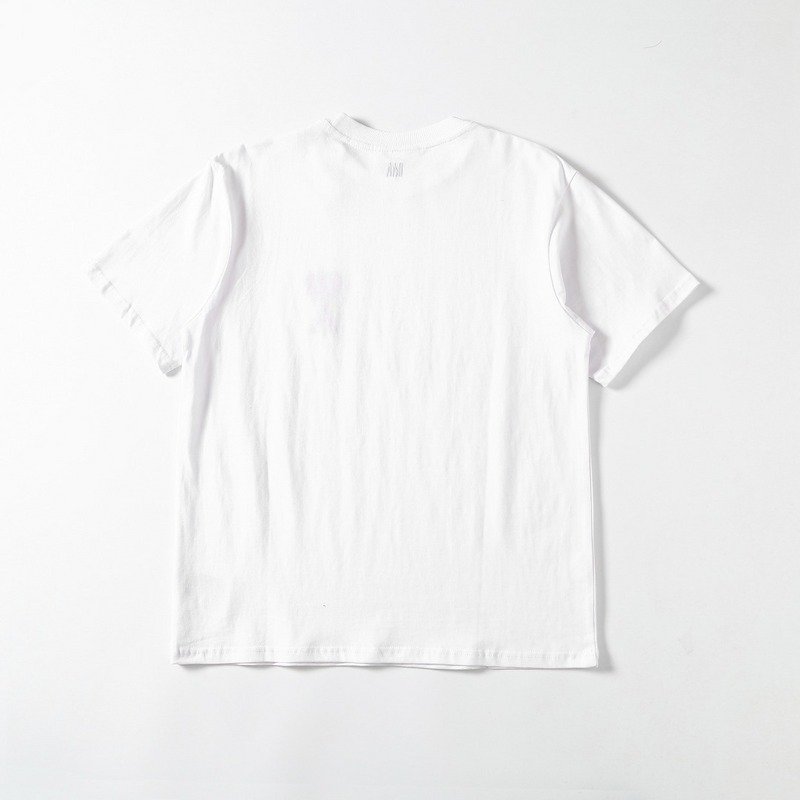 Футболка Amiri With Red Emblem "White" фото № 4