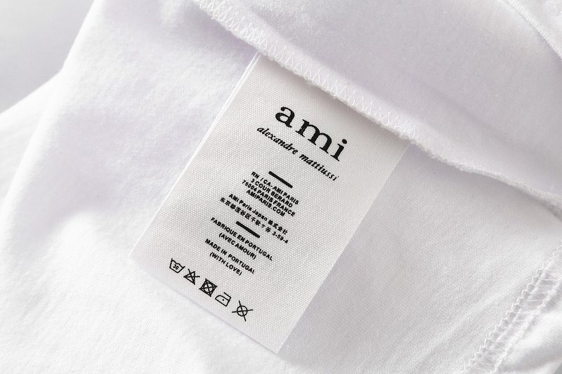 Футболка Amiri With Red Emblem "White" фото № 5