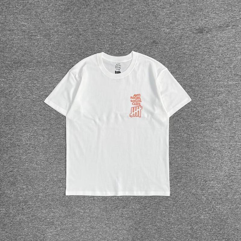 Футболка Anti Social Social Club With Logo Brand - Cotton "White" фото № 2