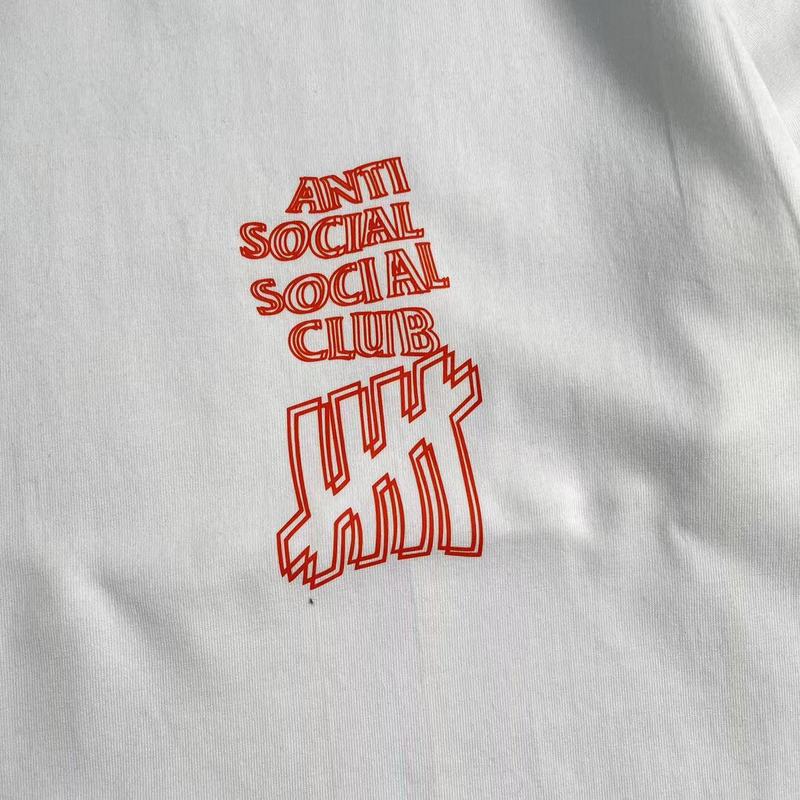 Футболка Anti Social Social Club With Logo Brand - Cotton "White" фото № 3