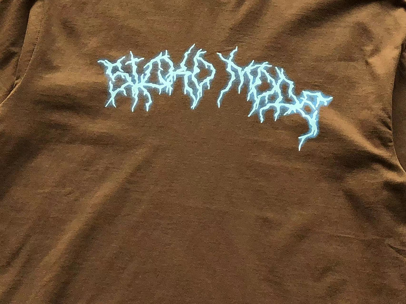 Футболка Astroworld Cities List From Tour "Brown" фото № 8