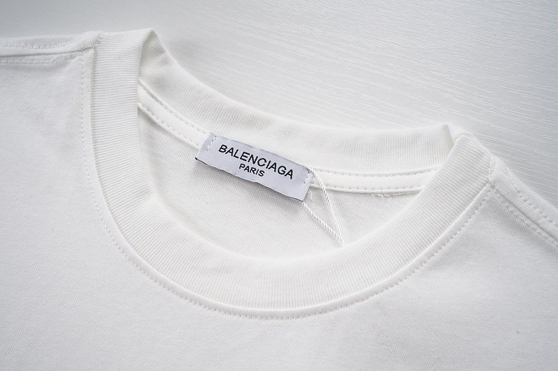 Футболка Balenciaga Pentagram Logo "White" фото № 3
