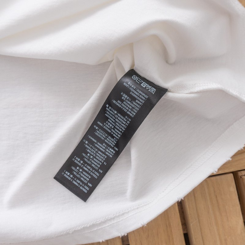 Футболка Balenciaga Inscription Design Team Paris "White" фото № 8