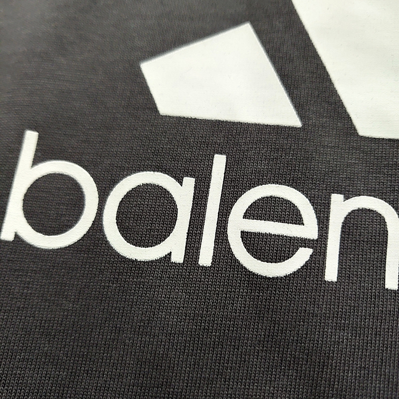 Футболка Balenciaga X Adidas Patch "Black" фото № 6