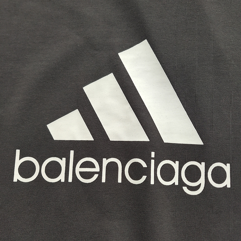 Футболка Balenciaga X Adidas Patch "Black" фото № 4