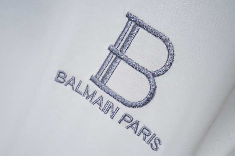 Футболки Balmain Paris Logo B "White" фото № 5