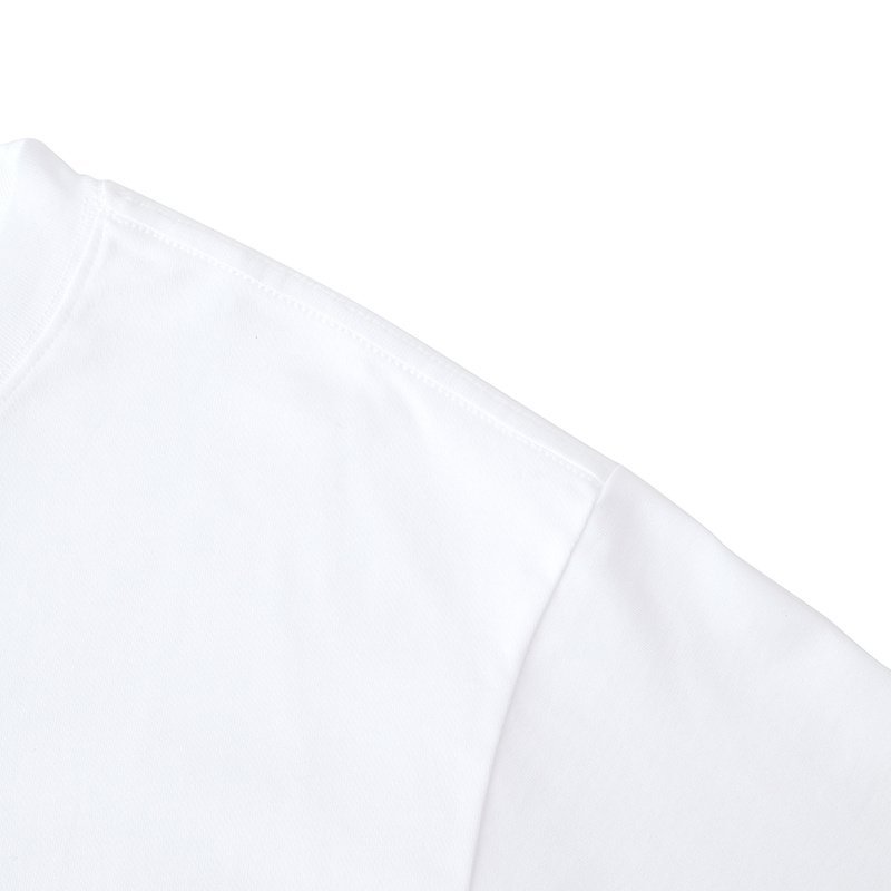 Футболка Burberry With Logo Patch Cotton "White" фото № 6