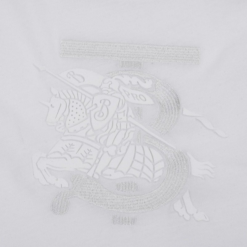 Футболка Burberry With Logo Printing "White" фото № 6