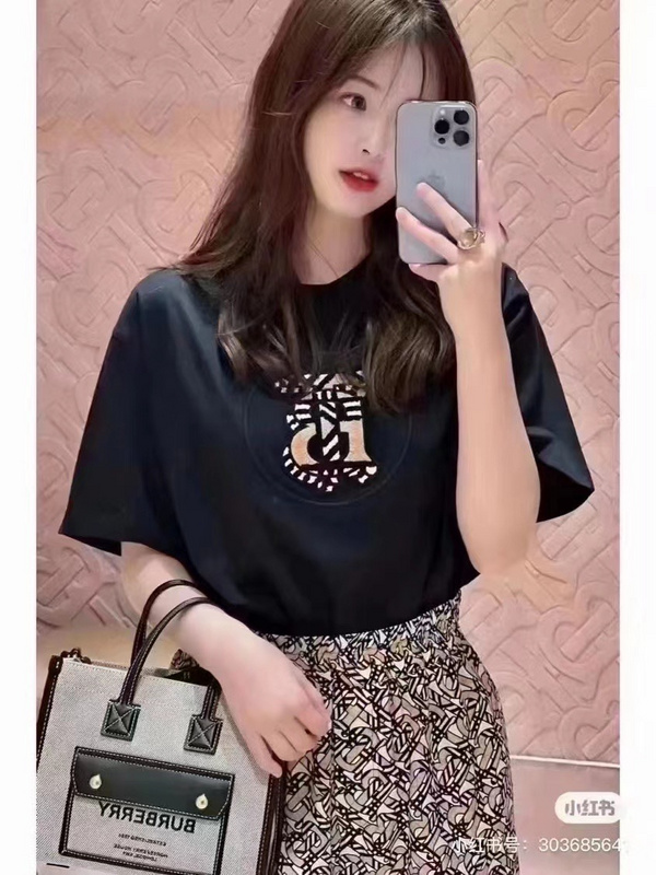 Футболка Burberry Logo In Circle "Black" фото № 4