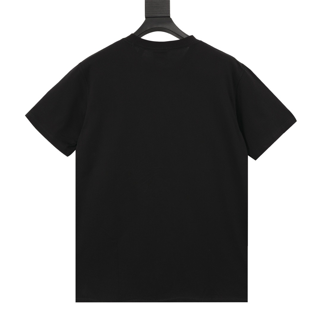 Футболка Burberry Frontside Logo Burberry London England "Black" фото № 5