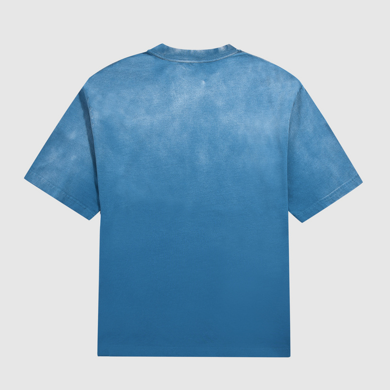 Футболка Burberry Fading Color "Blue" фото № 5