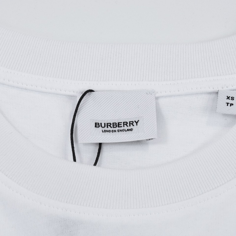 Футболка Burberry Three-Dimensional Logo "White" фото № 6