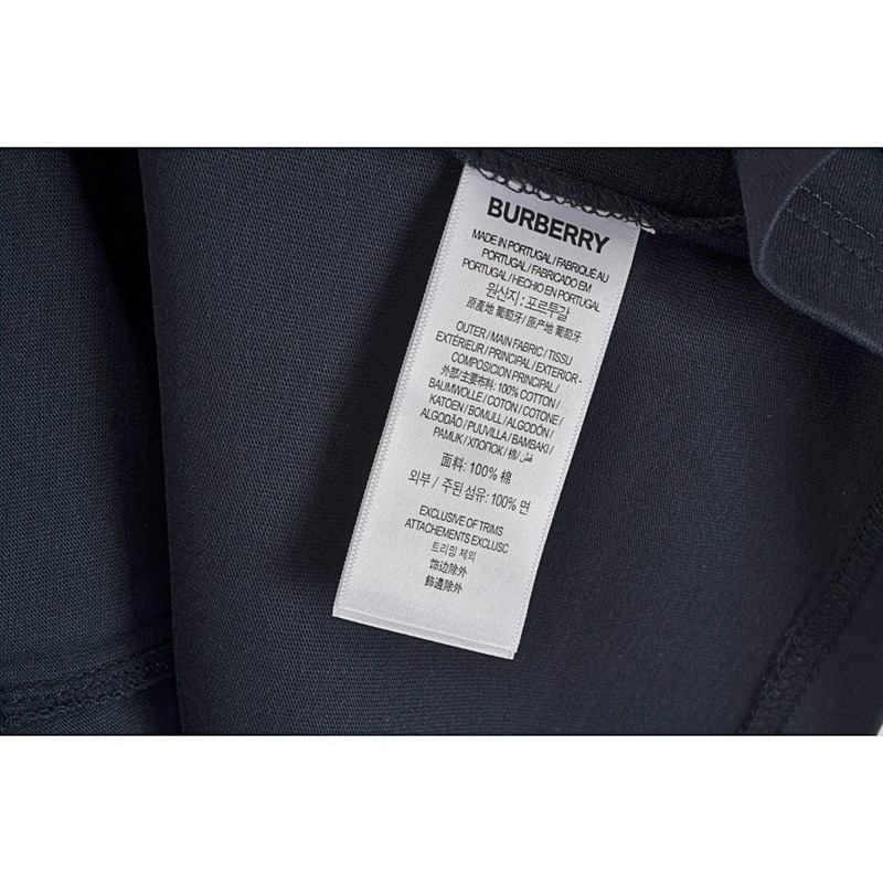 Футболка Burberry Monogram TB "Black" фото № 8