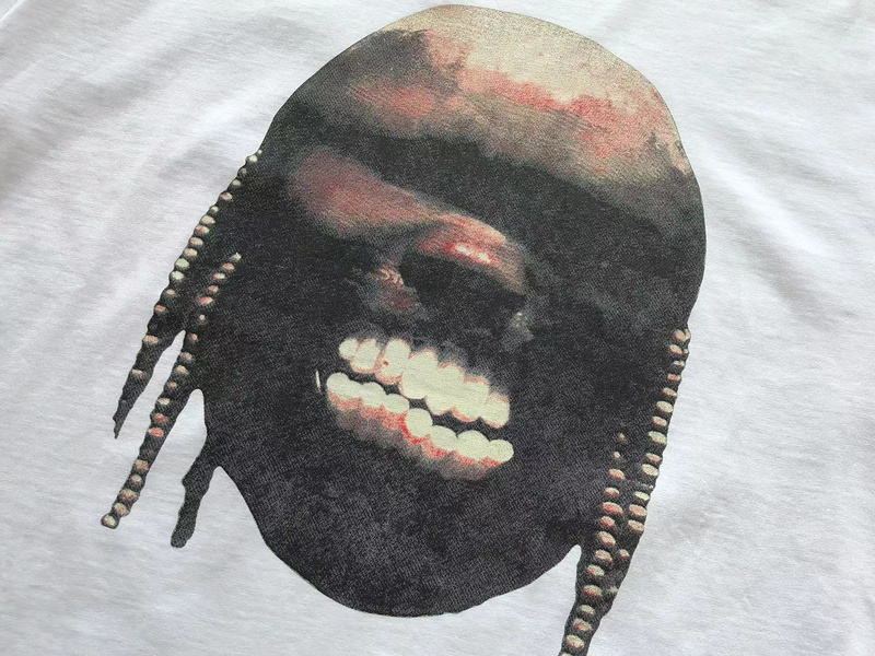 Футболка Cactus Jack Merch Face With Inscription "White" фото № 6