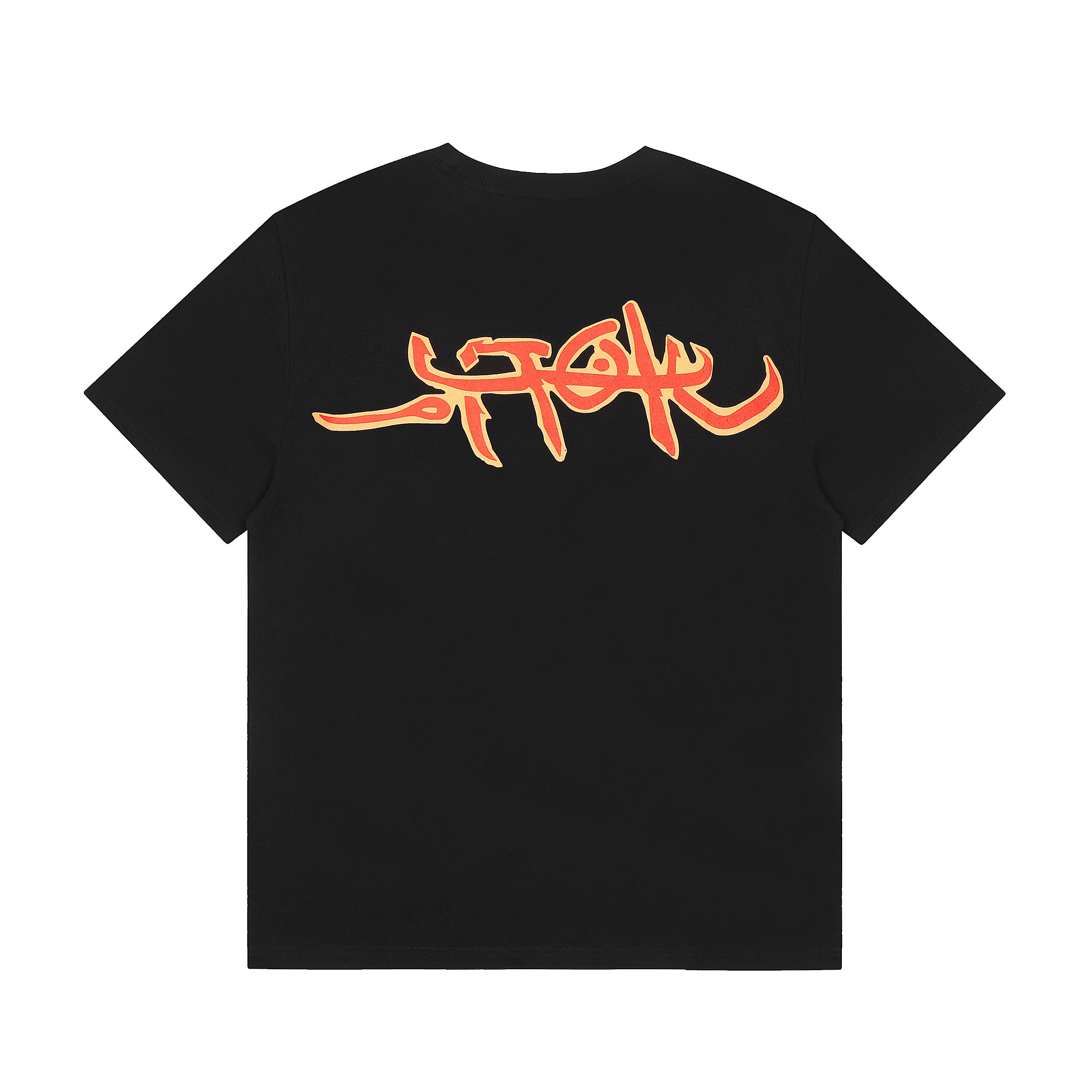 Футболка Cactus Jack Merch Utopia Skembrion “Black” фото № 2