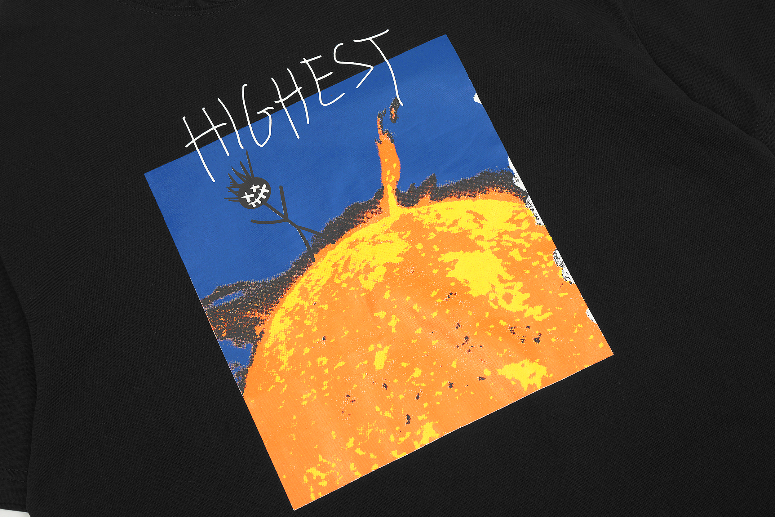 Футболка Cactus Jack Merch Turn It Up Till They Can’t Hear "Black" фото № 5